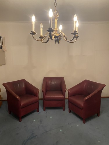 Ledersessel walter knoll - -,