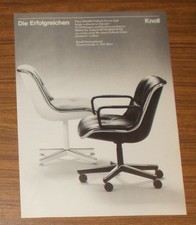 Seltene Werbung KNOLL Pollock