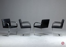 Knoll Brno Freischwinger Leder