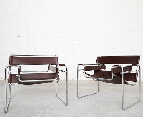 Paar marcel breuer clubsessel - paar,