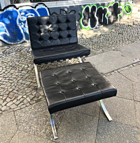 Barcelona chair schwarz - chair,